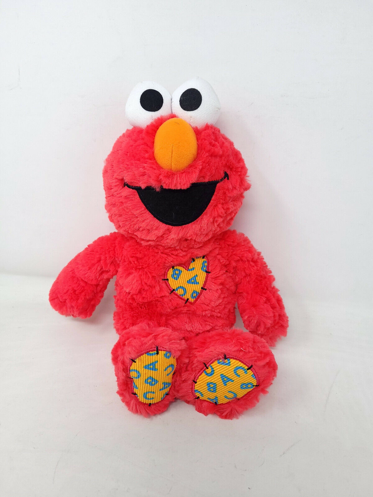 12” Gund Plush ELMO Sesame Street ABC Heart  2015 doll - TAG #4052322