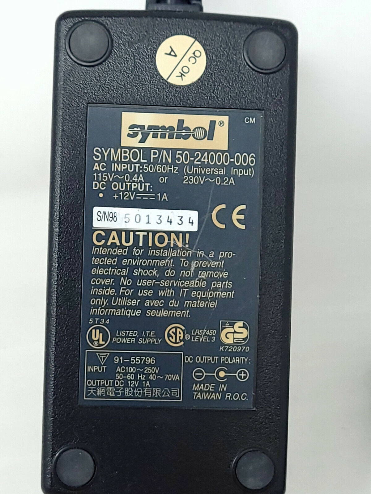 Symbol Spectrum24 AP-3020-500-US Wireless Ethernet Access Point with PSU