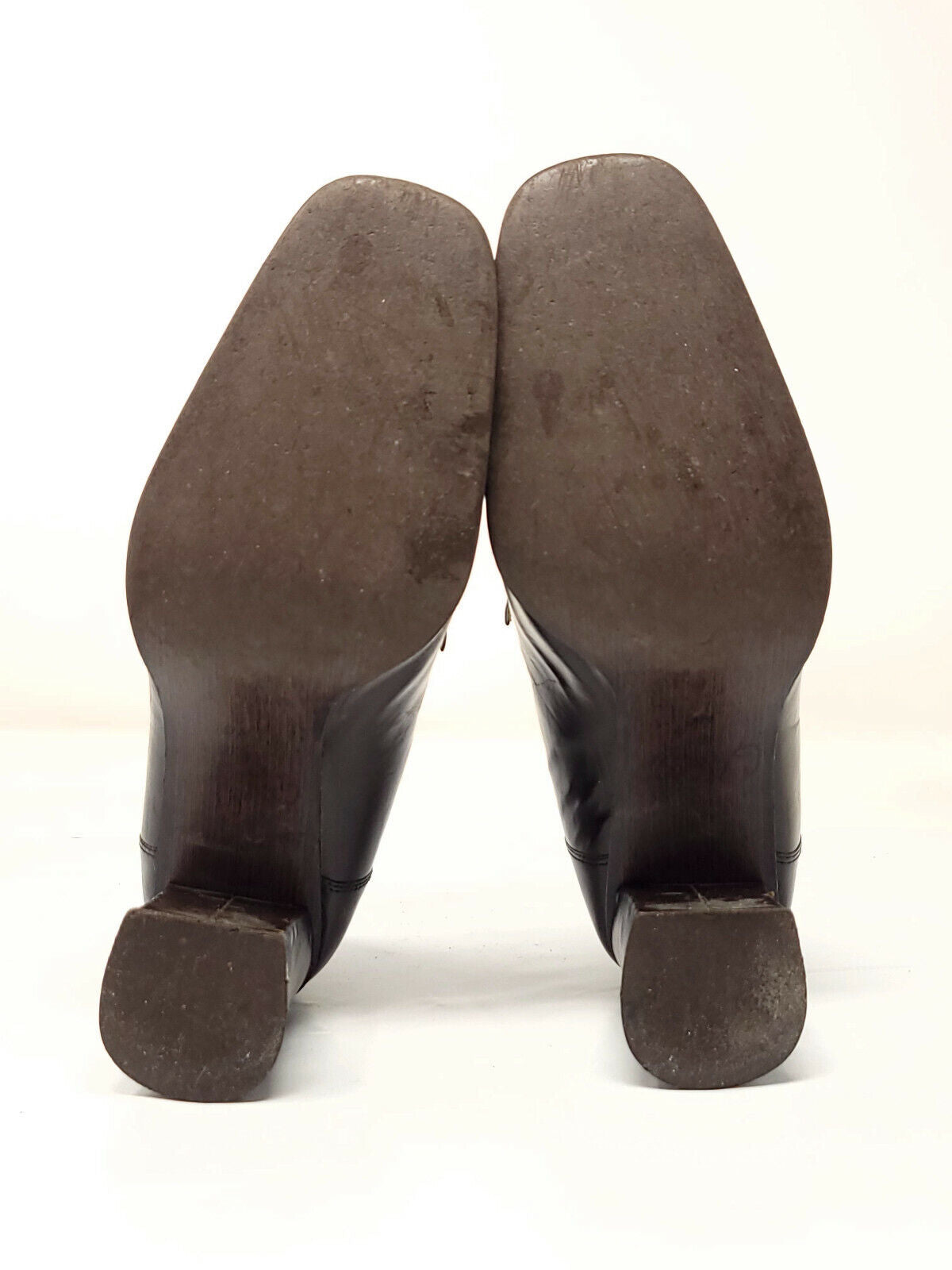 Enzo Angiolini Eadanette Brown leather 8M Loafers Pumps Classic 8M - Pre-owned