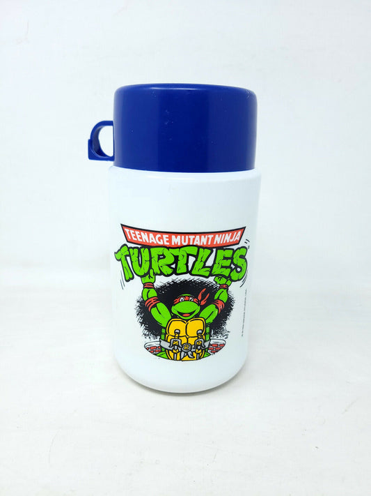 Vintage - Teenage Mutant Ninja Turtles Thermos 1990 - Raphael - USED - READ