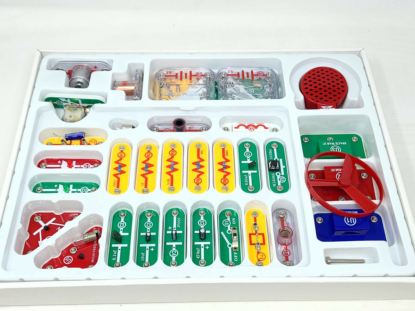 Electronic Snap Kits Circuits SC-300 Elenco - Electronics - NO MANUAL