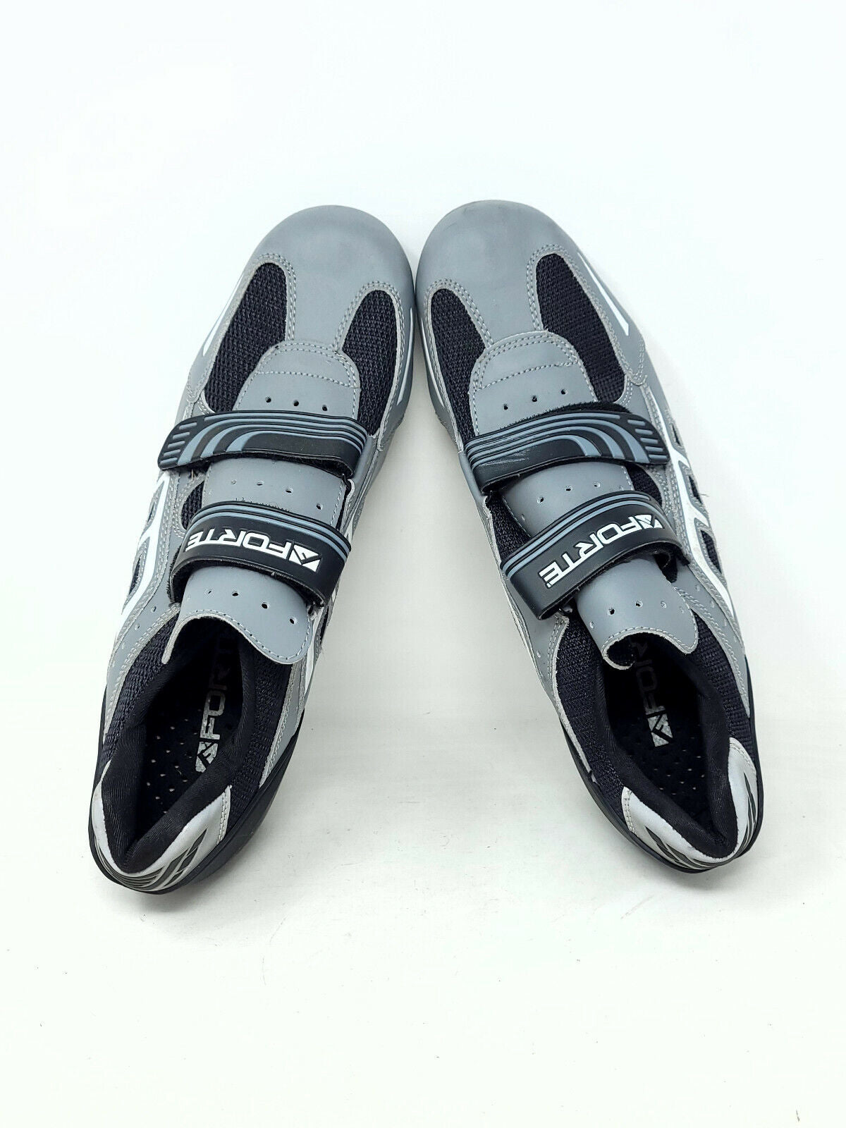 Forte CR210 Mens Size US 13.5 UK 12.5 - Gray Cycling Bike Shoe with Cleats