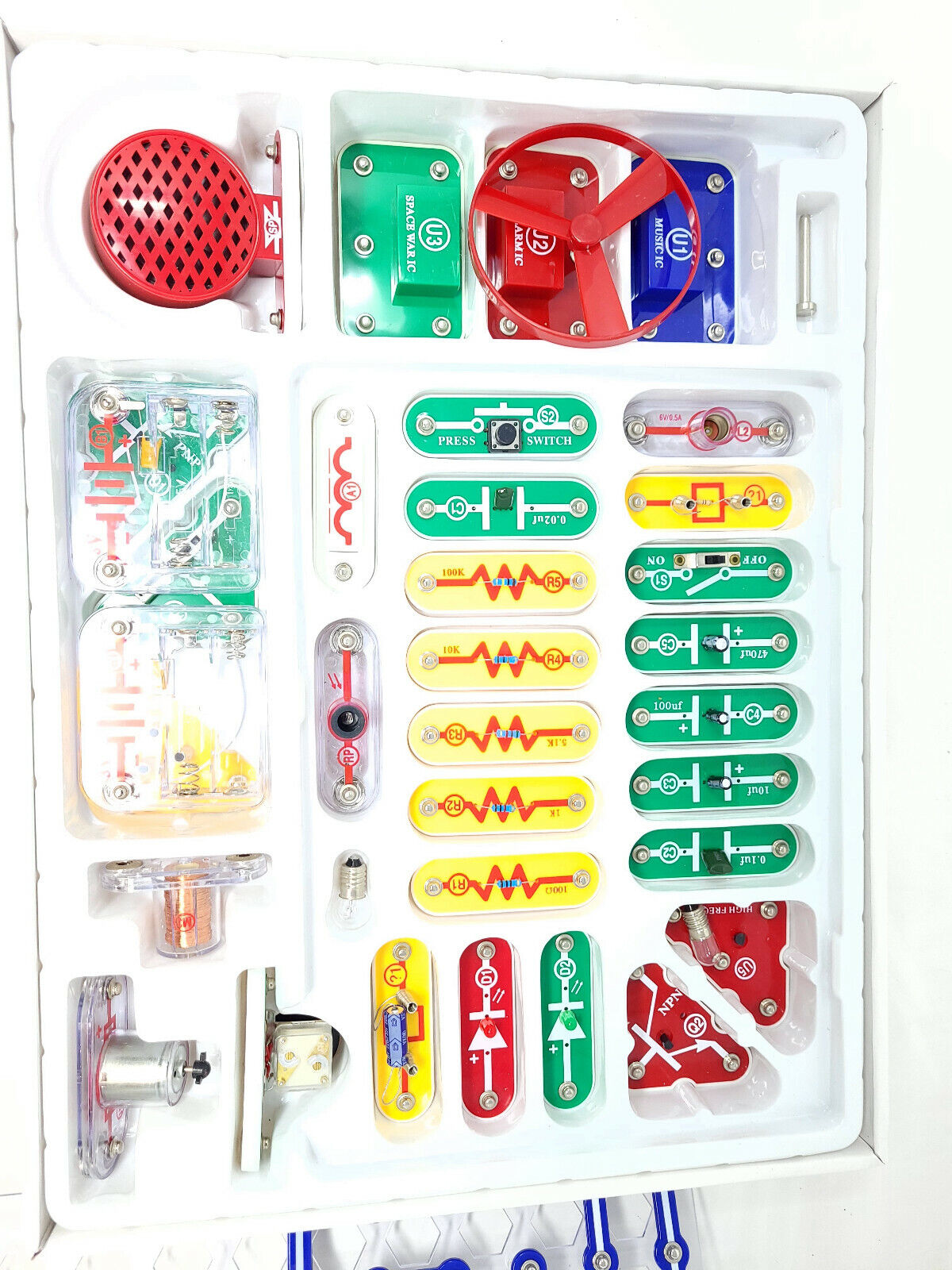 Electronic Snap Kits Circuits SC-300 Elenco - Electronics - NO MANUAL