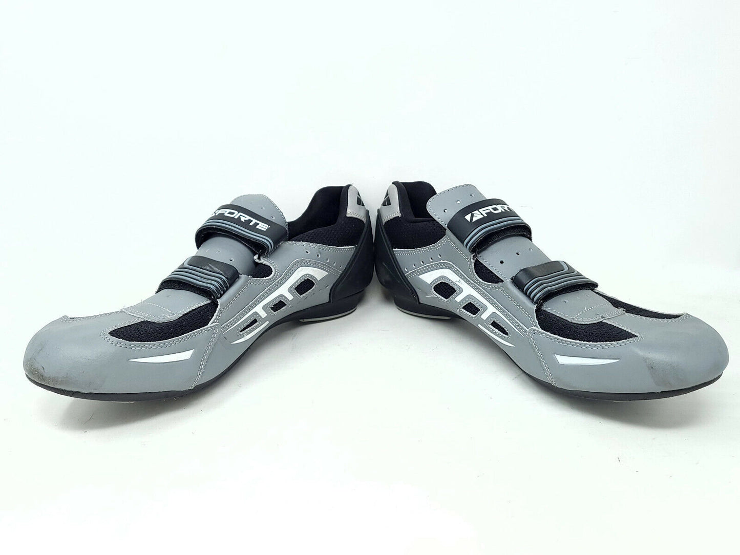Forte CR210 Mens Size US 13.5 UK 12.5 - Gray Cycling Bike Shoe with Cleats