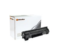 OfficeMax Remanufactured Blk Toner Cartridge Replacement For HP CB436A