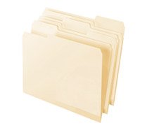 [IN]PLACE Reinforced Manila File Folders, 1/3 Cut-Assorted, Legal, 100/Box