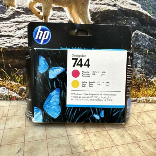 🔥NEW Genuine HP DesignJet 744 Magenta/Yellow Printhead EXP May 2024🔥