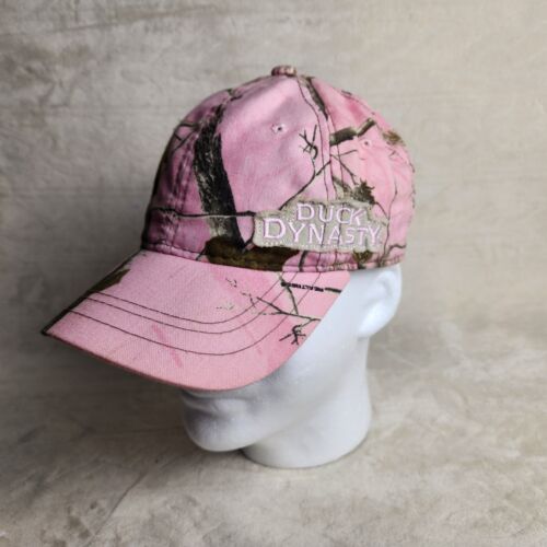 A&E Duck Dynasty Womans Pink Camo Hat Strapback