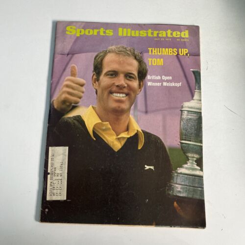 1973 July 23 Sports Illustrated Magazine Thumbs Up, Tom (MH575)