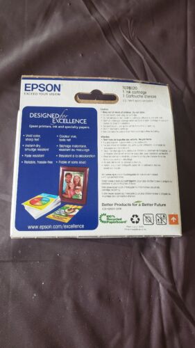 Genuine Epson 78 T078120 Black Ink cartridge New Sealed 08/2024