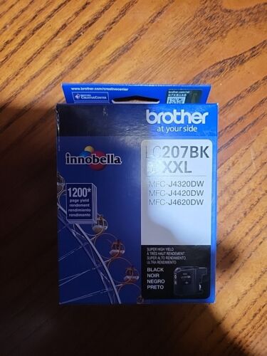 Brother LC207BK XXL Innobella Super High-Yield Ink, Black Exp 11/2023