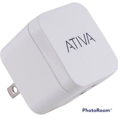 ativa 12w dual port wall charger