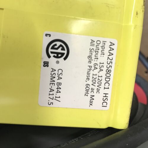 Buzzer/Silencer Switch Otis Elevator Company AAA25580DC1 120v-ac