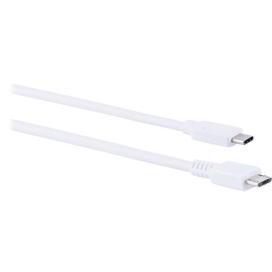 Ativa® USB 2.0 Type C to-Micro USB Type-B Cable, 3.28', White, 35575