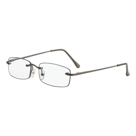 Dr. Dean Edell Beaumont Reading Glasses, +2.00, Gunmetal