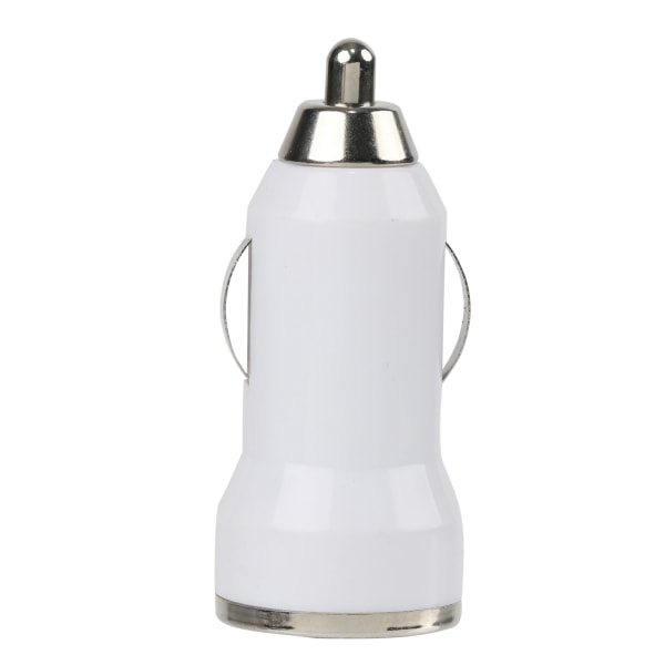 Vivitar OD5021-WHT Dual USB-A Car Charger - 2.4 Amps - Universal Device Support - White