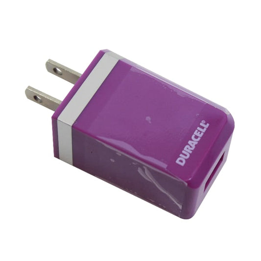 Duracell� USB 5-Watt AC Charger, Purple