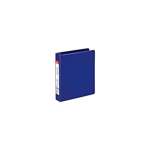 Office Depot Brand Blue 1 1/2 in. Letter Size Round Ring Durable 3 Ring Binder