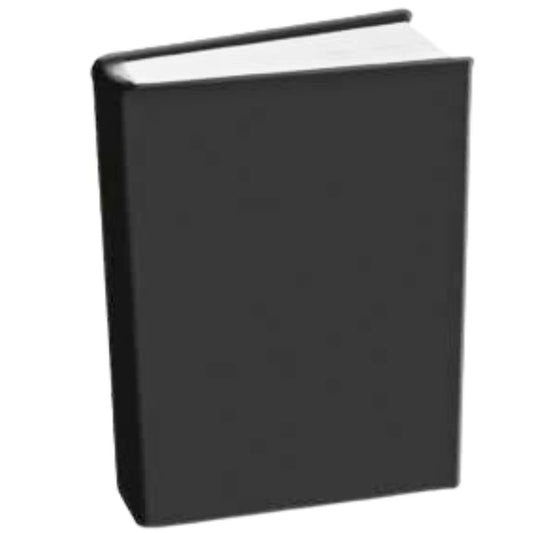 Book Sox Stretchable Book Cover: Standard Size Solid Black. Fits Smaller/Thinner Hardcover Textbooks up to 8x10. Easy to Install, Adhesive-Free, Nylon Fabric Protector for School. Wash & Re-Use!