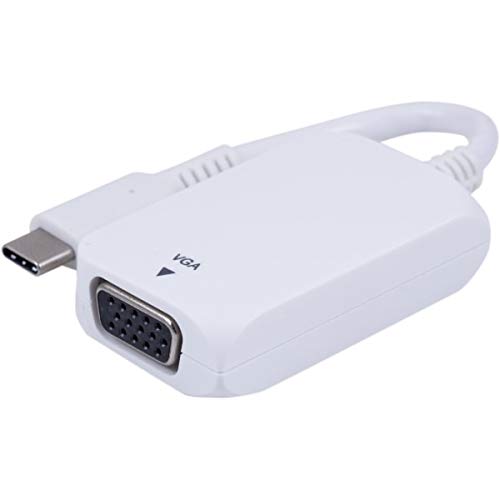 ATIVA USB-C-to-VGA Adapter, White, 41509