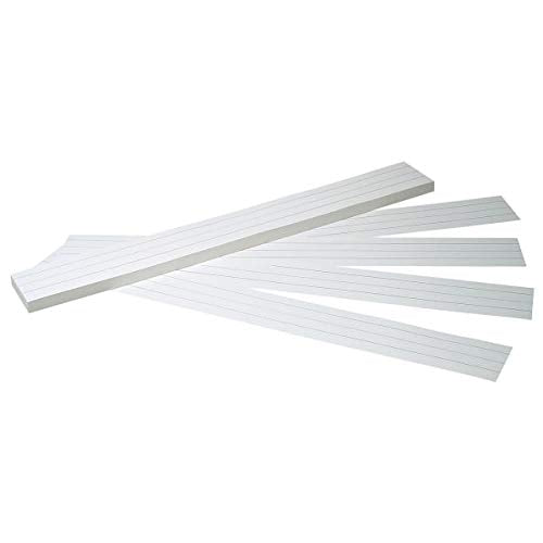 Pacon® Sentence Strips, 3" x 24", White Tagboard, Pack of 100