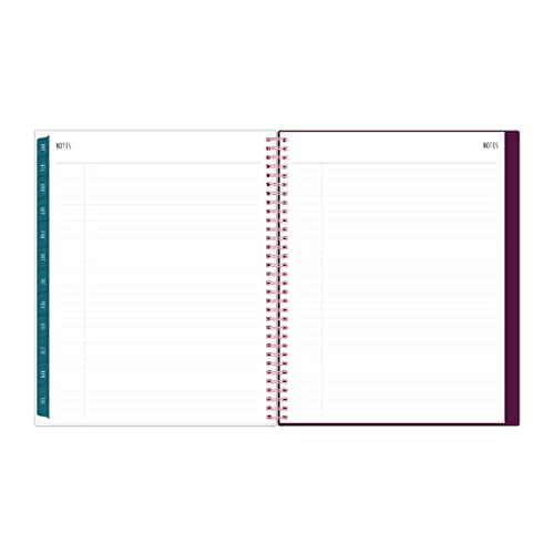 Blue Sky� Mia Charro Weekly/Monthly Planner, 8-1/2" x 11", Floating Flowers, January To December 2022, 133803