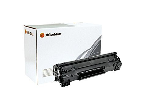 OfficeMax Remanufactured Blk Toner Cartridge Replacement For HP CB436A