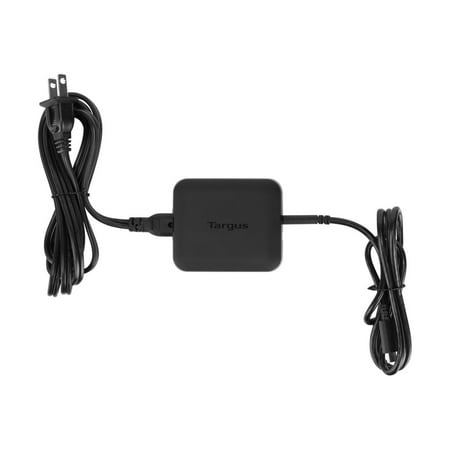 Targus - 65W USB-C/USB-A Laptop Charger - Black