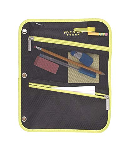 Acco Brands USA LLC 50642 Five Star First Gear Zipper Pencil Pouch 9x11 Asst