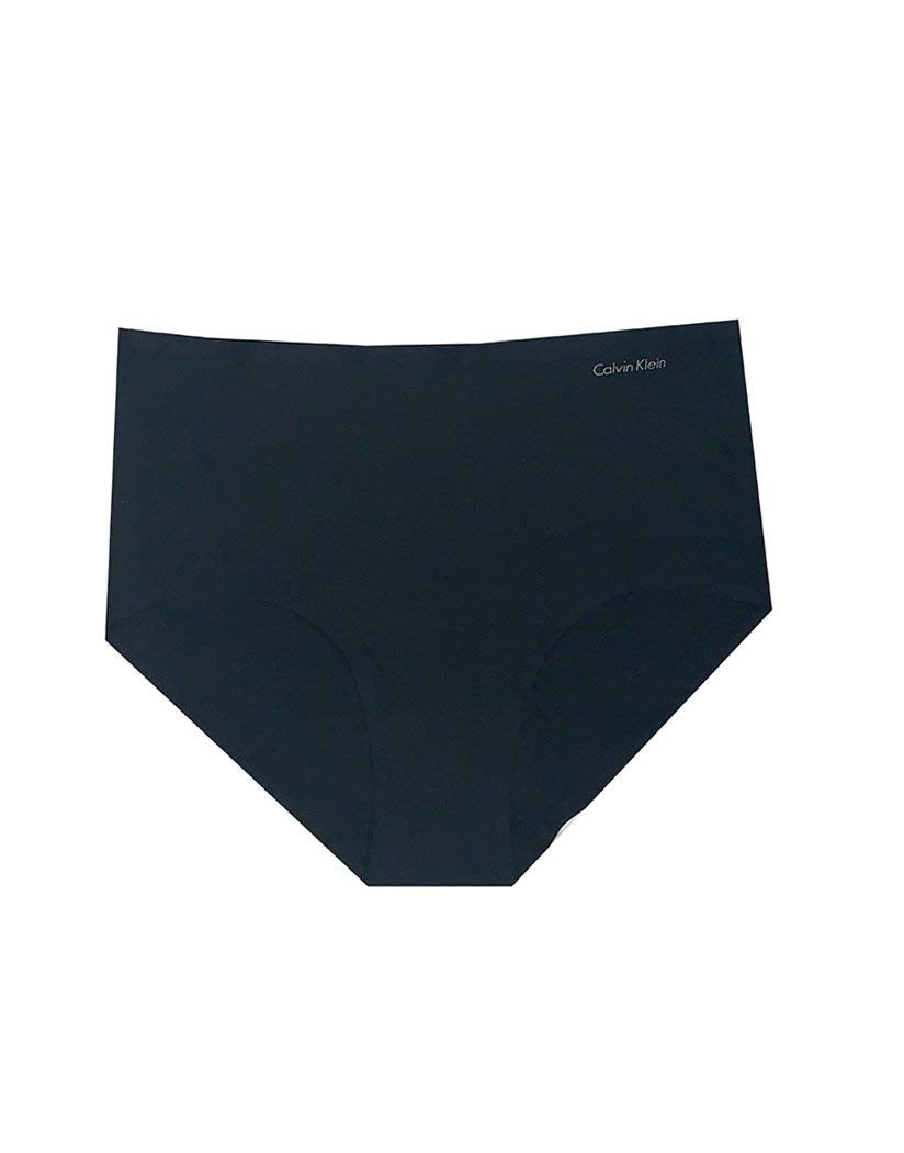Calvin Klein Women's Invisibles Hipster, Black, 1SZ