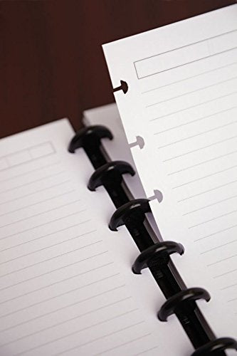 TUL Custom Note-Taking System Discbound Refill Pages, 3" x 7", 100 Pages (50 Sheets), Shopping List