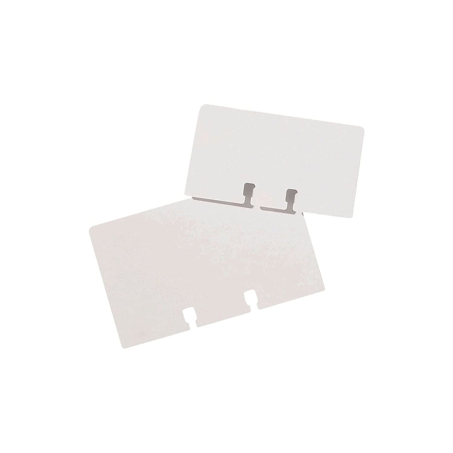 Rolodex 67558 Plain Unruled Refill Card 2 1/4 x 4 White 100 Cards/Pack