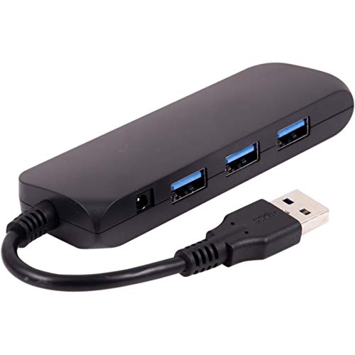 ATIVA 4-Port USB 3.0 Charging Hub, Black, 41513
