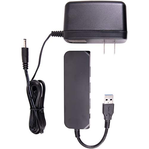 ATIVA 4-Port USB 3.0 Charging Hub, Black, 41513