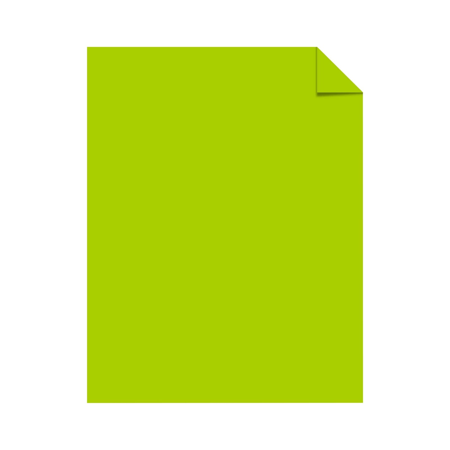 Astrobrights� Color Card Stock, 8 1/2" x 11", FSC� Certified, 65 Lb, Terra Green�, Pack of 250 Sheets