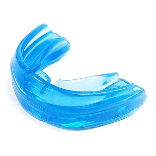 Shock Doctor Mouth Guard for Braces, Sports Mouthguard for Football, Lacrosse, Hockey, Basketball, Strapless, Youth & Adult