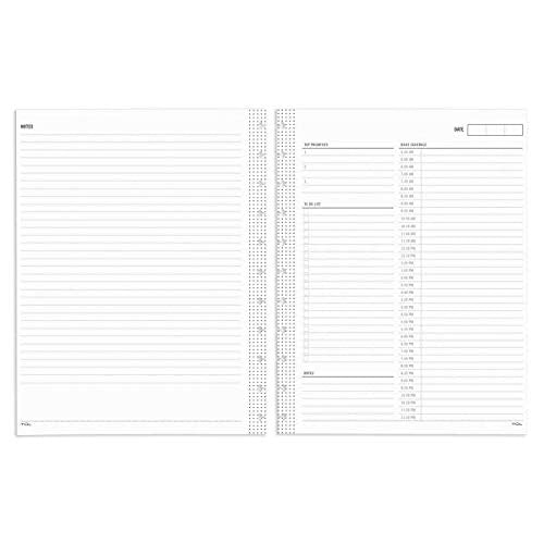 TUL� - Calendar Refill - Discbound Undated Daily Refill Pages Current year - 8-1/2" x 11" - PK of 50