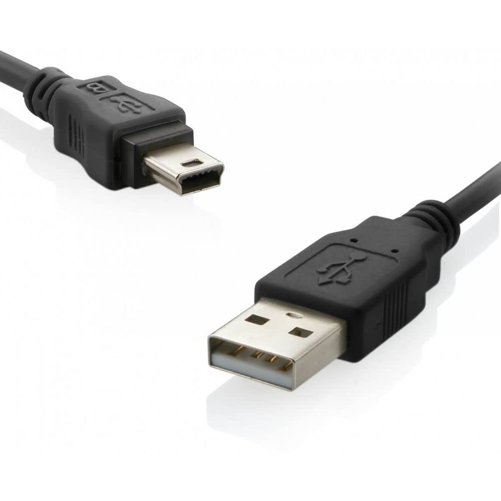 ATIVA Mini USB 2.0 Device Cable, 6', Black, 26861