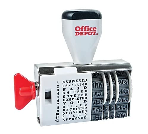 Office Depot Dial-N-Stamp Dater, 032526 – Covrick