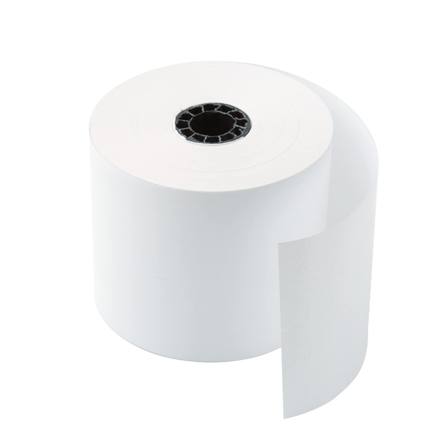 Office Depot 1-Ply Paper Rolls, 1 3/4in. x 128ft., White, Pack Of 10, 109044