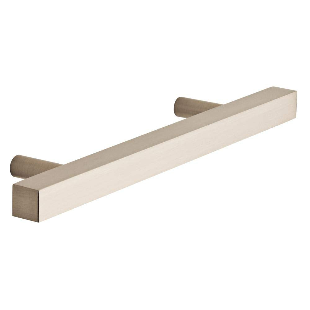 Liberty Square 3-3/4 in. (96 mm) Satin Nickel Cabinet Bar Pull