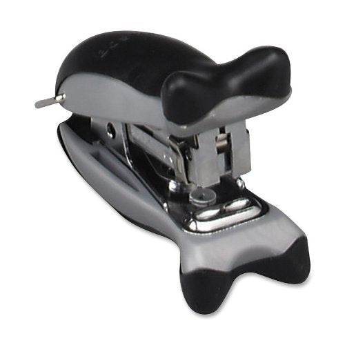 X-ACTO Orca Mini Stand Up Manual Stapler and Hole Punch, Black (73015)