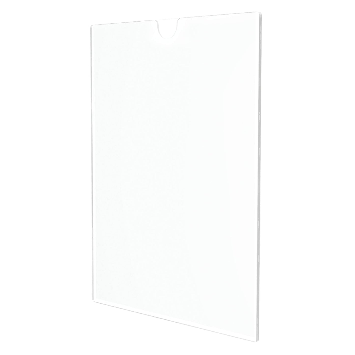 Deflecto® Cubicle Sign Holder, 11 1/4"H x 8 7/8"W x 3/16"D, Clear