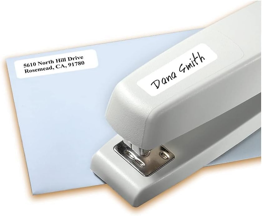 Avery Self-Adhesive Removable Labels, 0.5 x 1.75 Inches, White, 840 per Pack (05422)- Pack of 2
