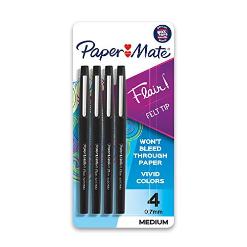 Paper Mate Flair Felt Tip Pens, Medium Point (0.7mm)