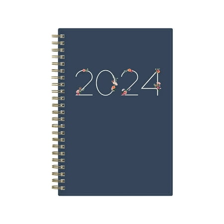 2024 Blue Sky Ashlyn 5  x 8  Weekly & Monthly Planner Navy (143958)