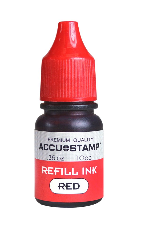 ACCU-STAMP2 Message Stamp with Shutter, 1-Color, FILE COPY, 1-5/8" x 1/2" Impression, Pre-Ink, Red Ink (035615)