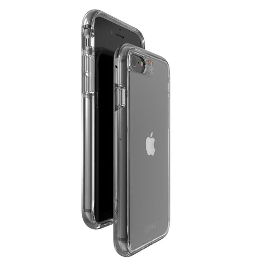 Gear4 ZAGG Crystal Palace Case for iPhone SE 2022/SE (2nd Gen) & iPhone 8/7/6s/6 � Advanced Impact Protection, Integrated D3O Technology, � Transparent Finish, Clear (702009619)