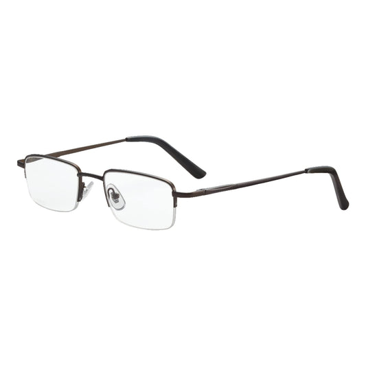 Dr. Dean Edell Tiburon Reading Glasses, 2.50, Titanium