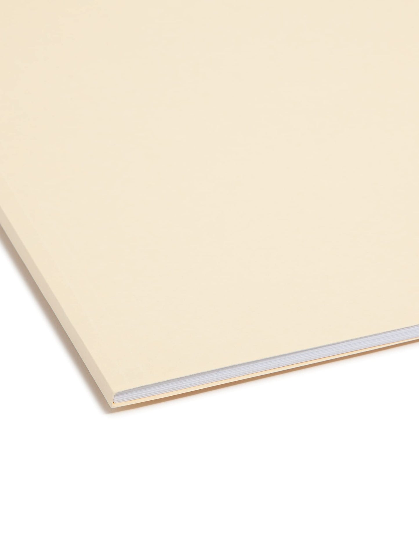 Smead 100% Recycled Fastener File Folder, 2 Fasteners, Reinforced 1/3-Cut Tab, Letter Size, Manila, 50 per Box (14547)